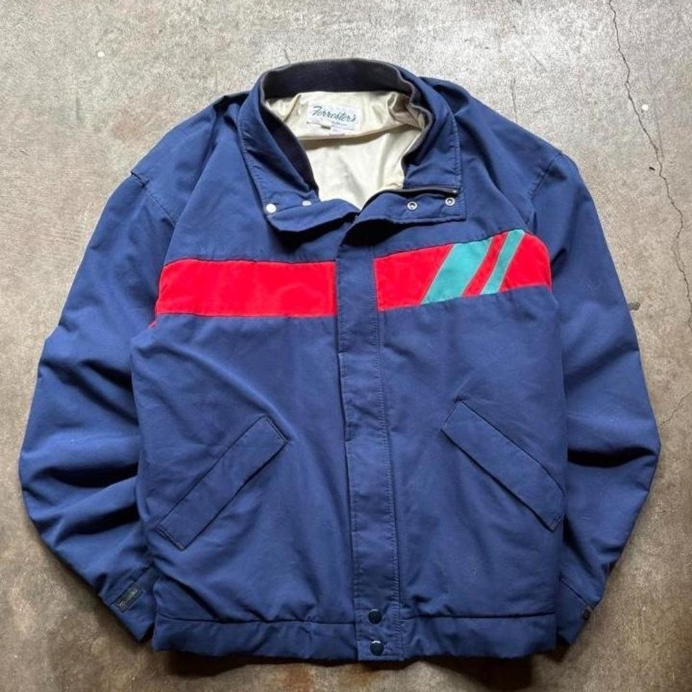 Vintage 90s forresters navy blue goretex windbreaker jacket   Mens Size XL